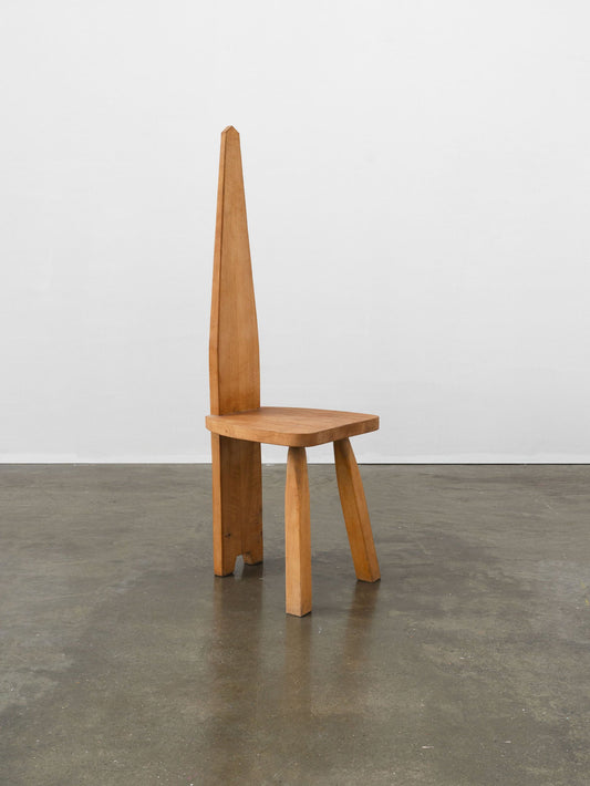 Brutalist High Back Chair Dining Chairs