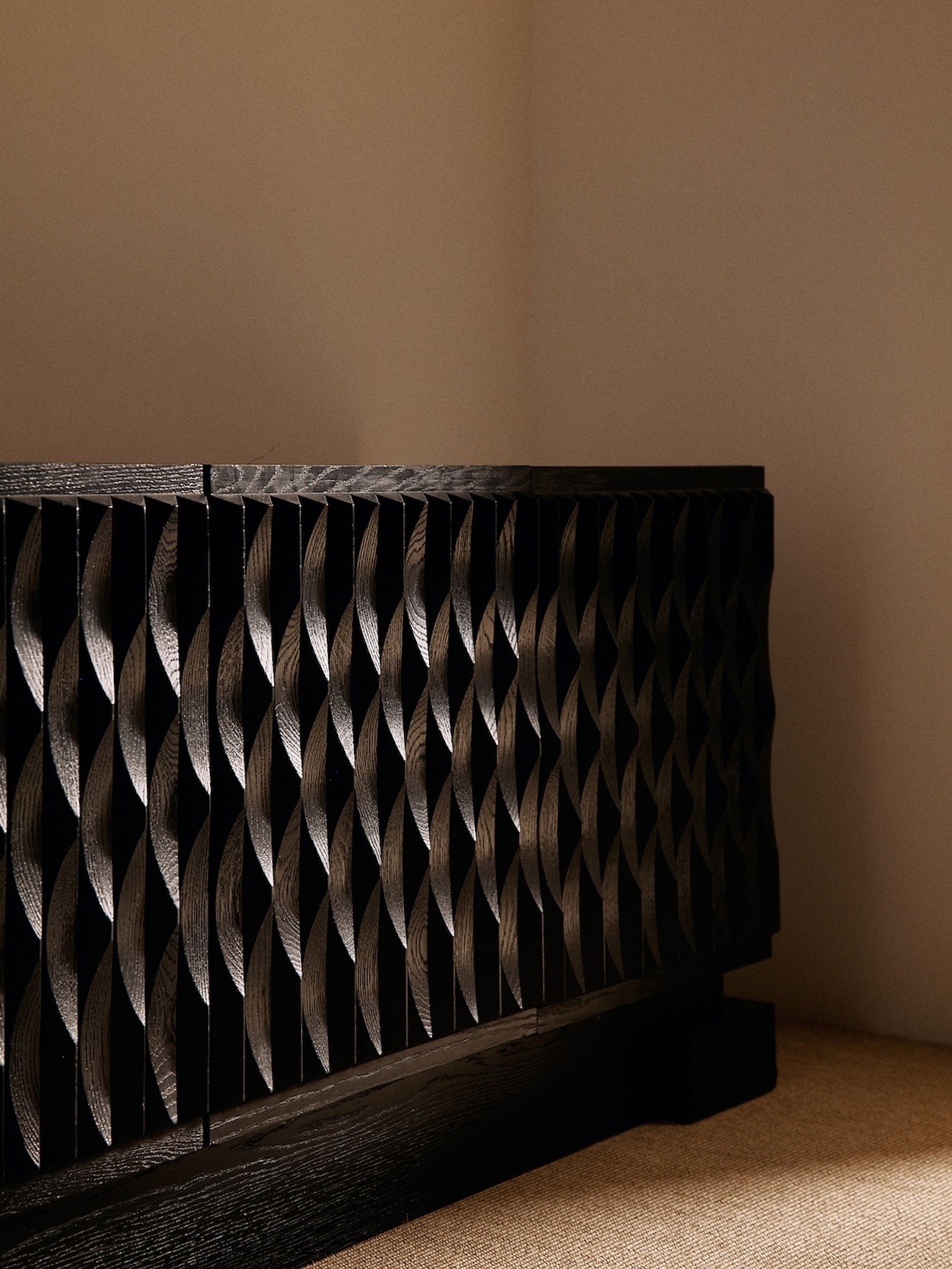 Brutalist Sideboard by Maison Aurora, Belgium, Circa 1970 Sideboards