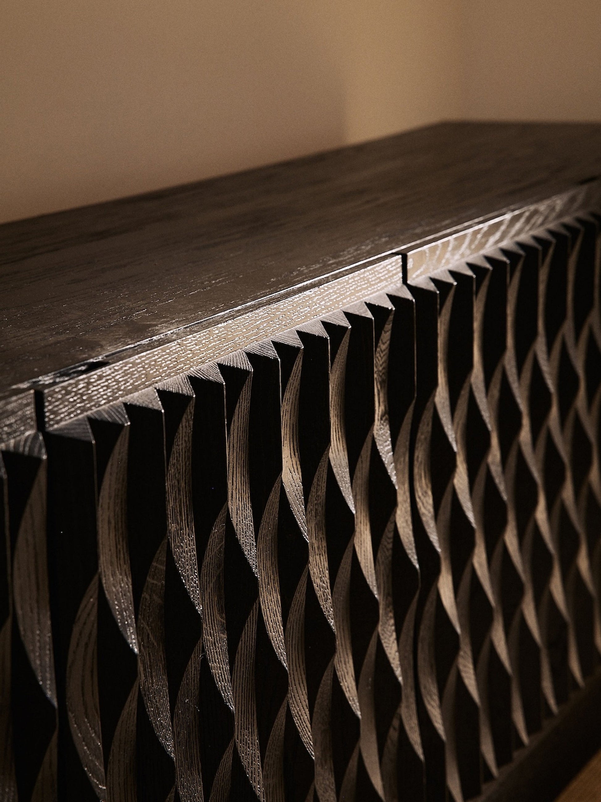 Brutalist Sideboard by Maison Aurora, Belgium, Circa 1970 Sideboards