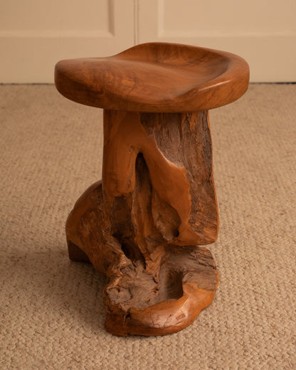 Brutalist Stool - France 1950 Stools