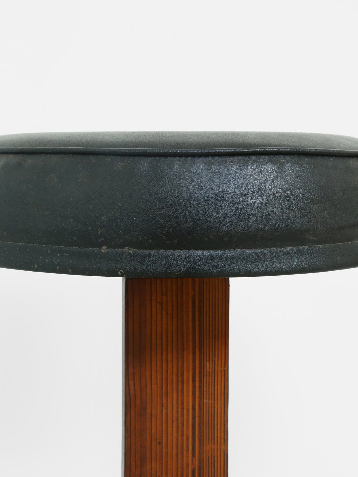 Brutalist Wood Stool Stools