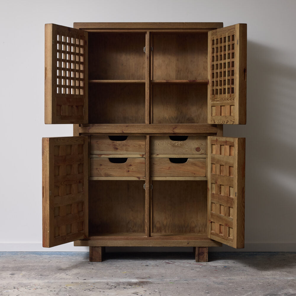 Brutalist Cabinet by Biosca, Spain 1960's Cabinets