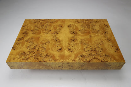 Burlwood Coffee Table by Roche Bobois Coffee Tables