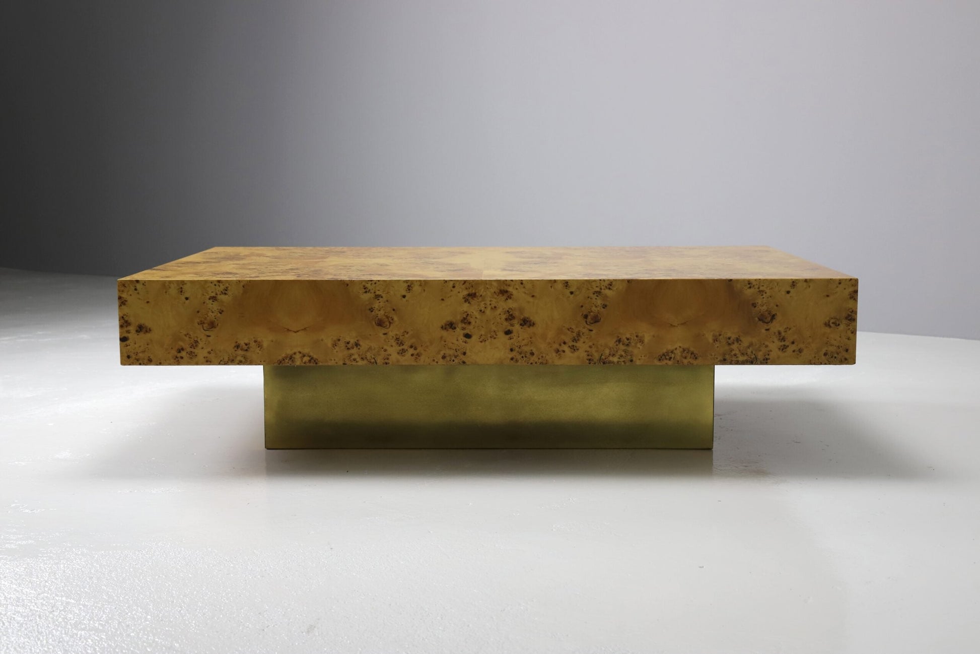Burlwood Coffee Table by Roche Bobois Coffee Tables