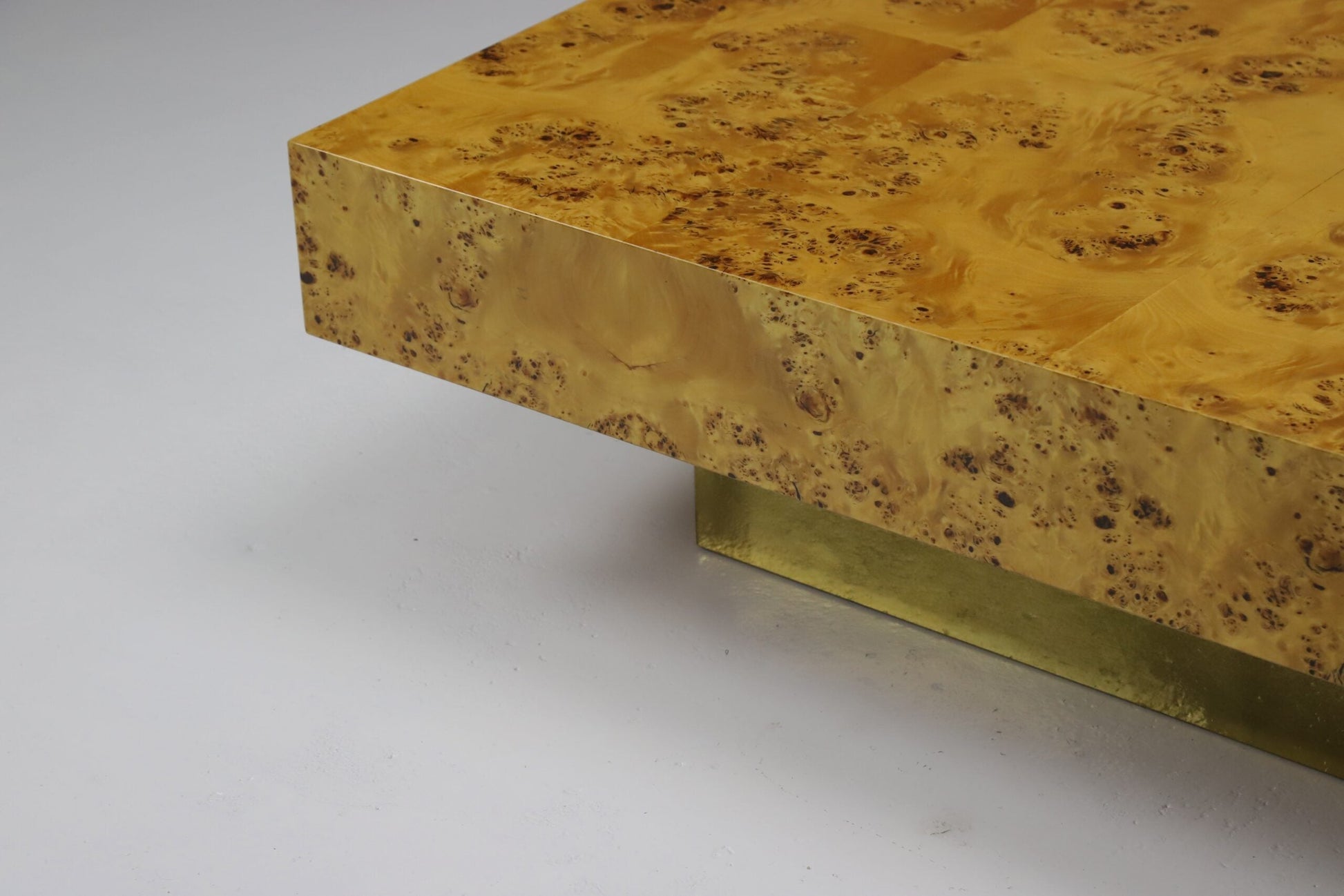 Burlwood Coffee Table by Roche Bobois Coffee Tables