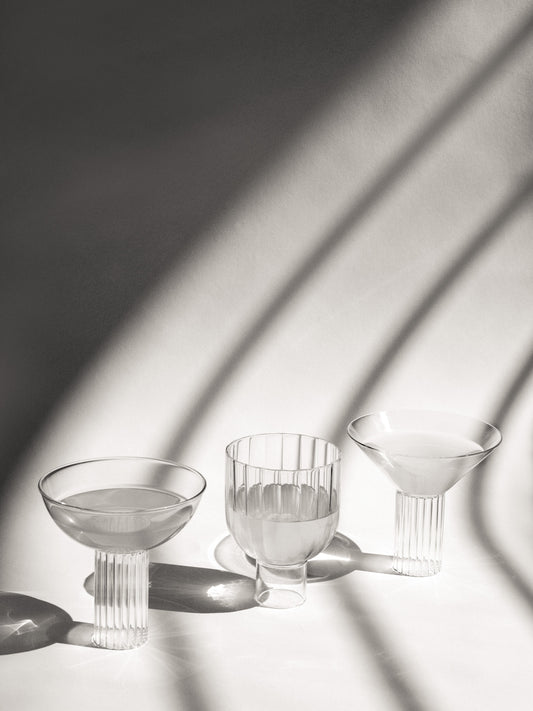 Calici Milanesi Glassware Trio Serveware