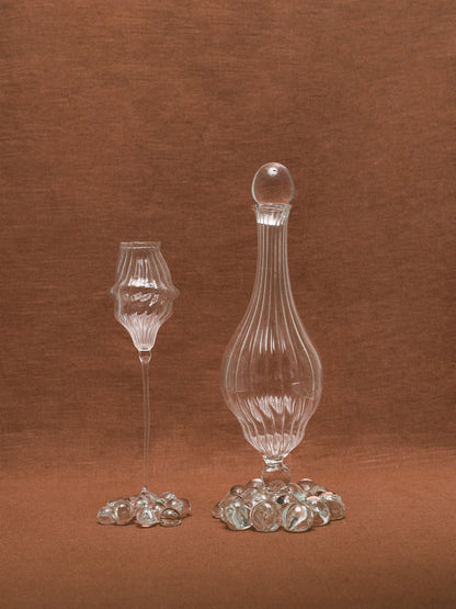 Calypso Carafe by Justine Menard Serveware