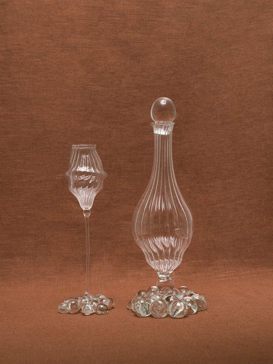 Calypso Carafe by Justine Menard Serveware