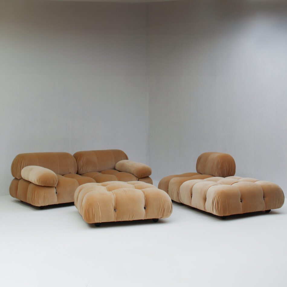 Camaleonda Modular Set in Velvet by C&B Italia Sofas