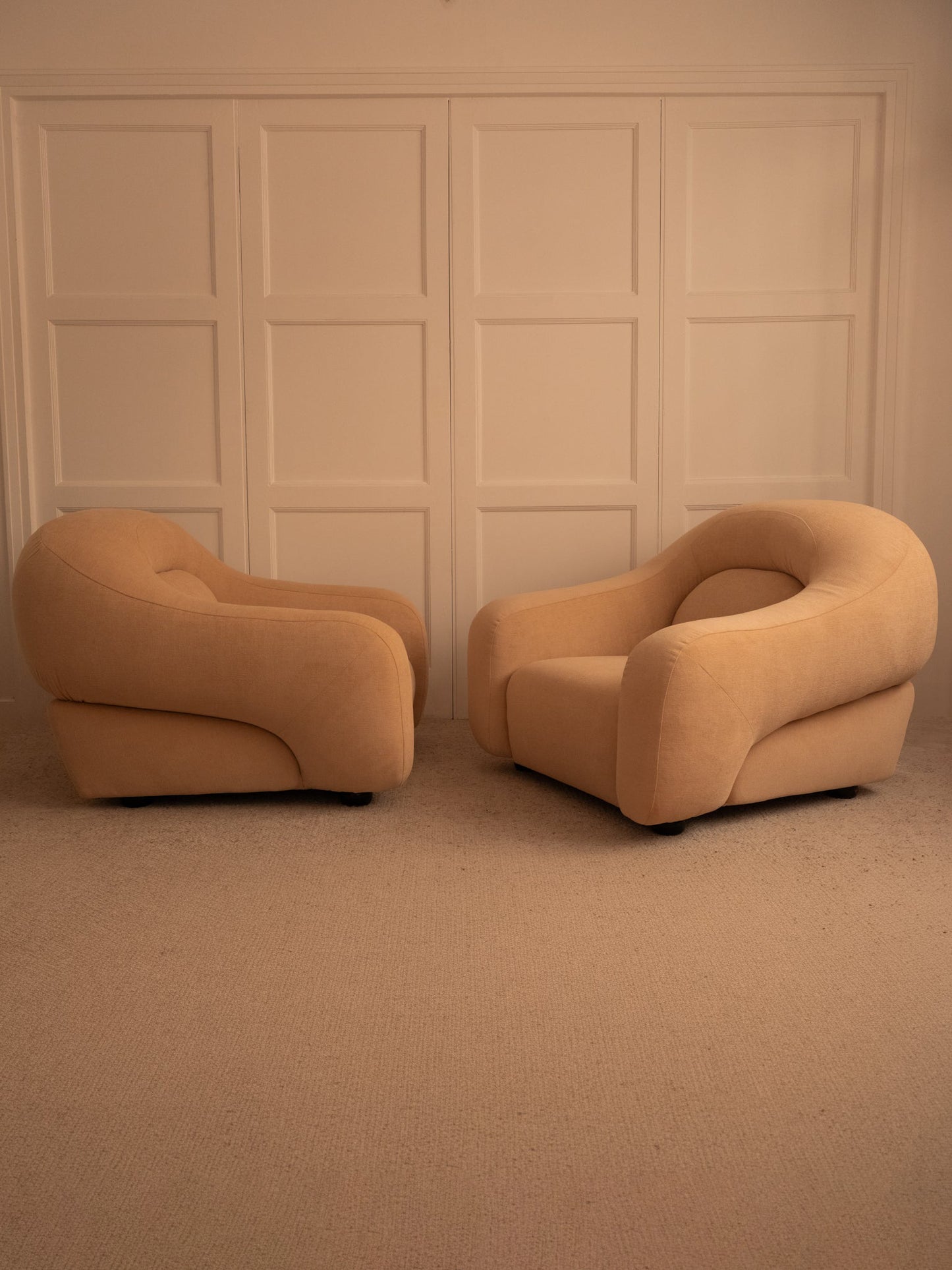 Capriccio Armchairs - Italy 1970s Chairs