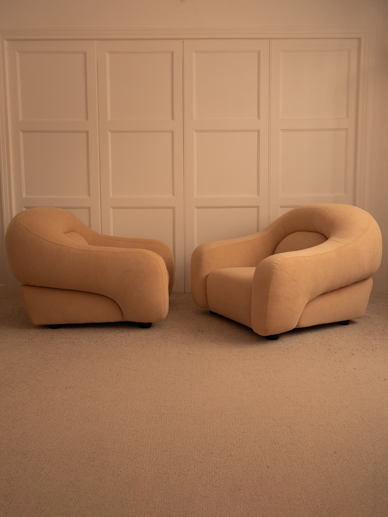 Capriccio Armchairs - Italy 1970s Chairs