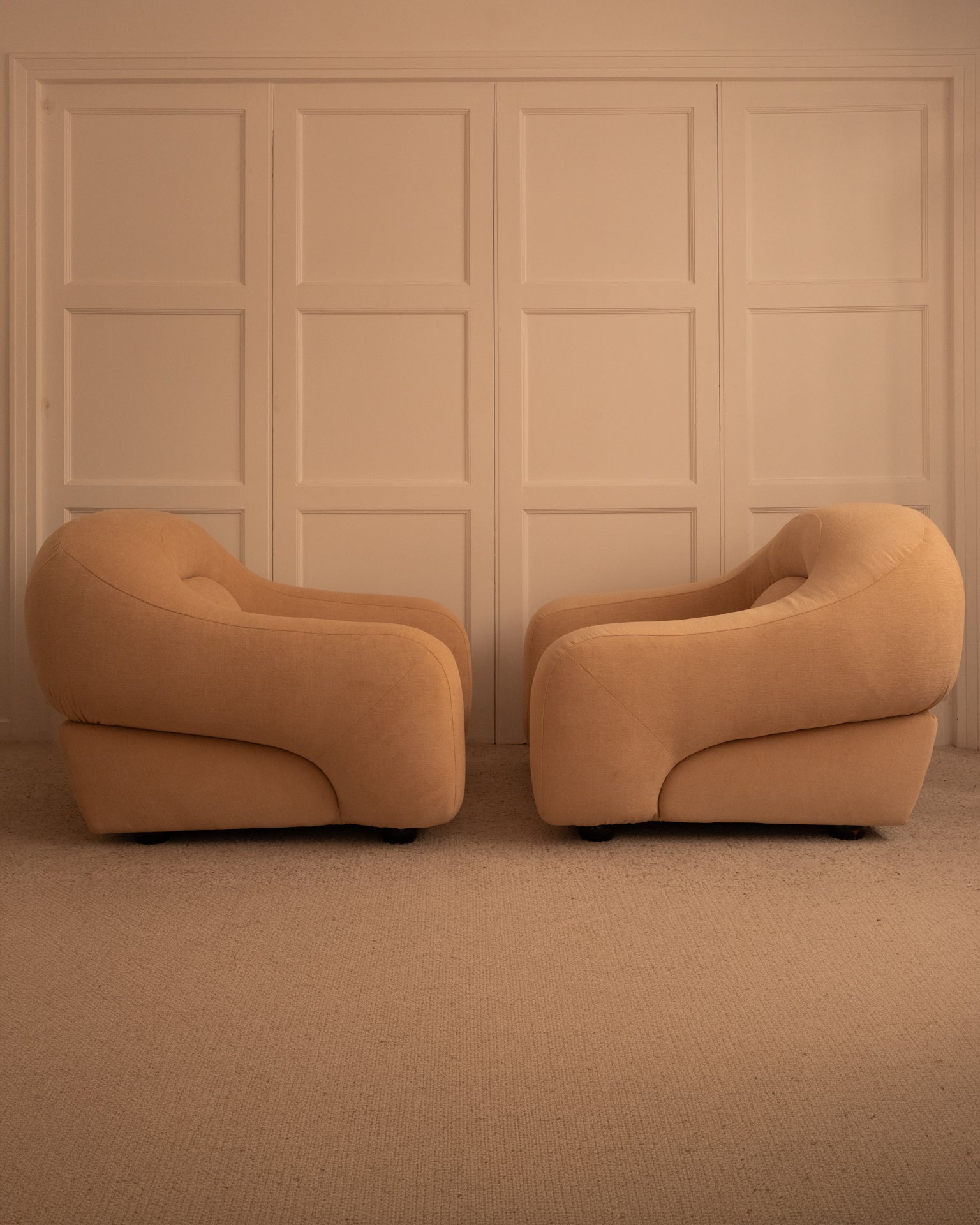 Capriccio Armchairs - Italy 1970s Chairs