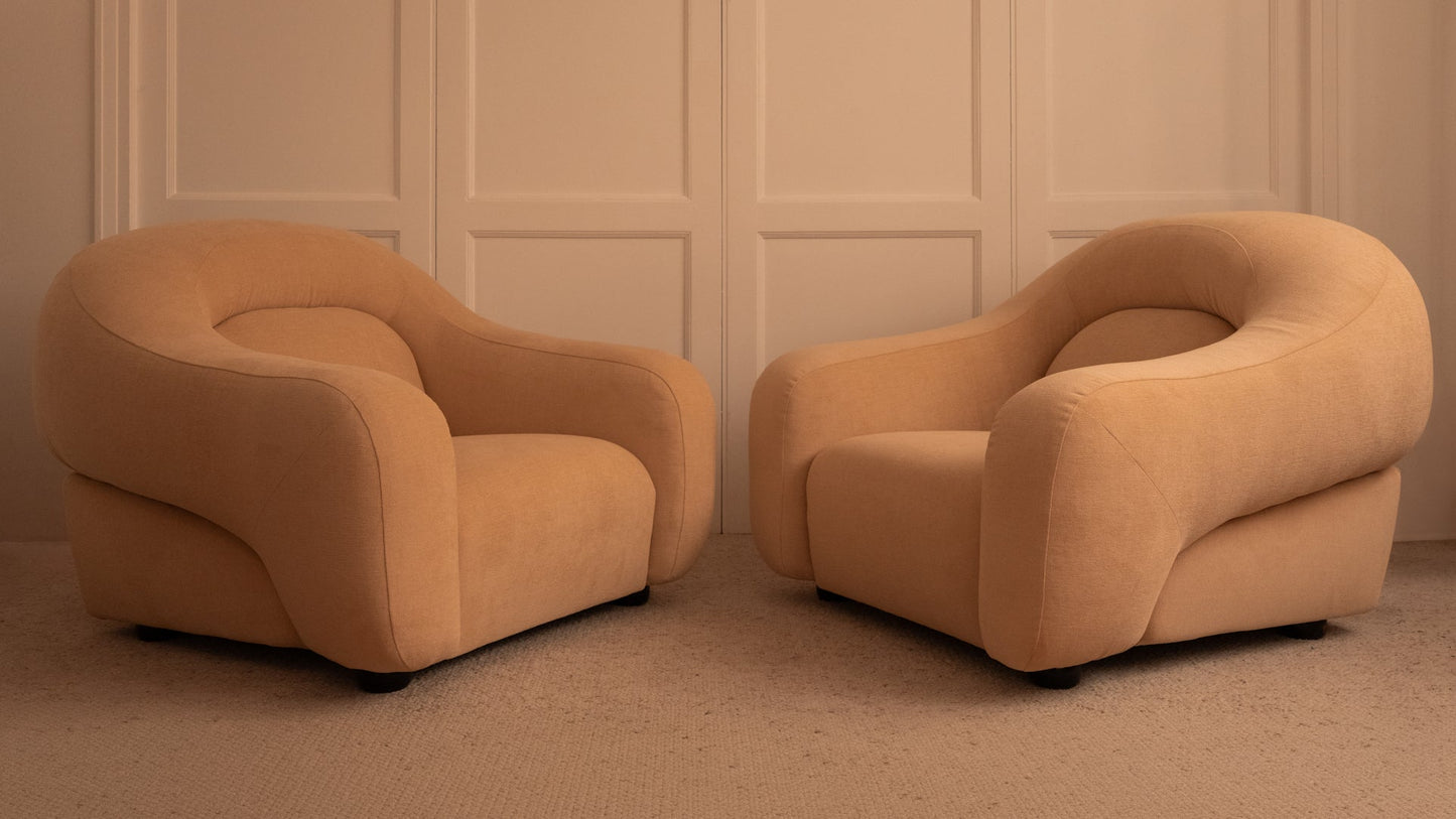 Capriccio Armchairs - Italy 1970s Chairs