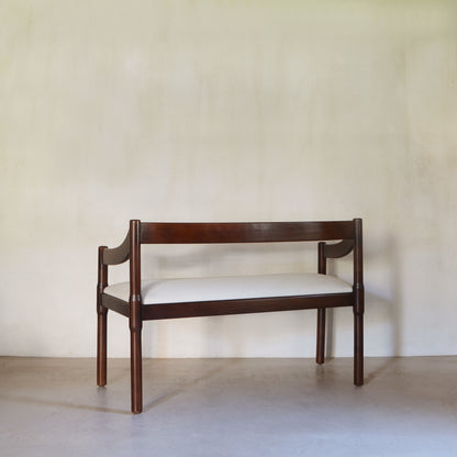 Carimate Bench Designed by Vico Magistretti, Produced by Cassina, 1959 Benches