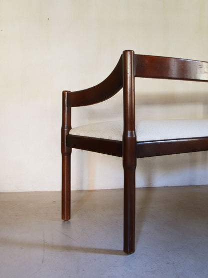 Carimate Bench Designed by Vico Magistretti, Produced by Cassina, 1959 Benches