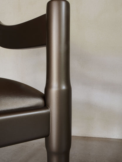 Carimate Bronze Chair by Vico Magistretti For Cassina, Ca.1970 Chairs