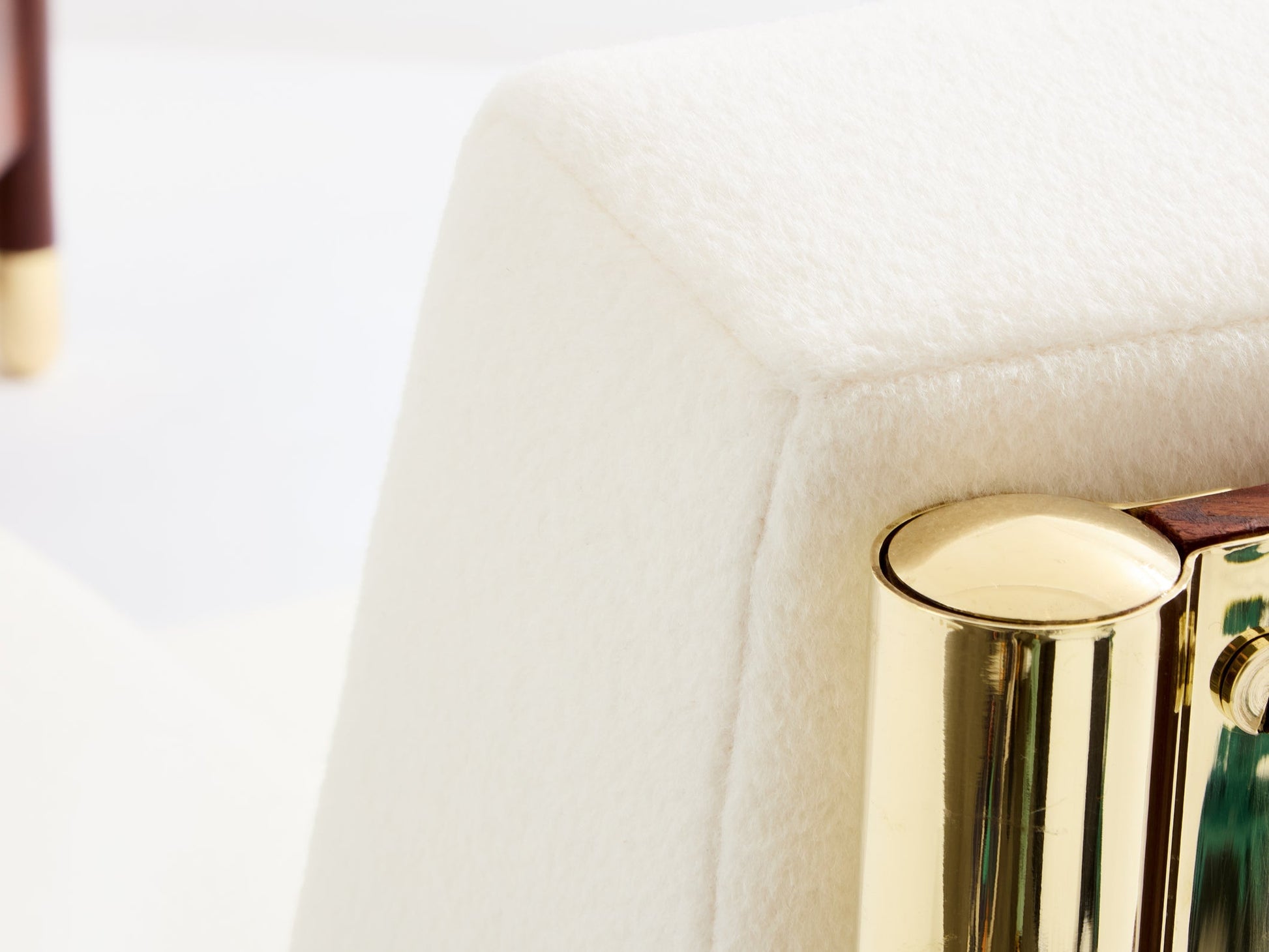 Carlo De Carli Pair of Armchairs in Rosewood Brass Leather, 1966 Chairs