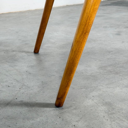 Carlo De Carli Sculptural Writing Desk in Walnut, Italy, 1950s Desks