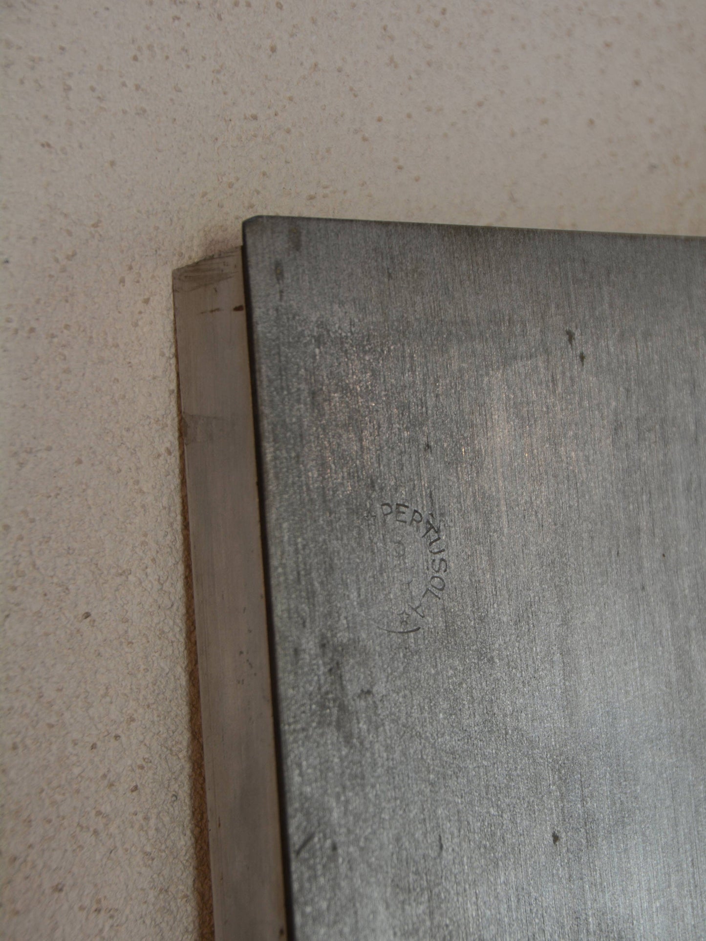 Carved Metal Artwork by The Renowned Italian Sculptor Alberto Viani, Female Nude, 1975 Artwork