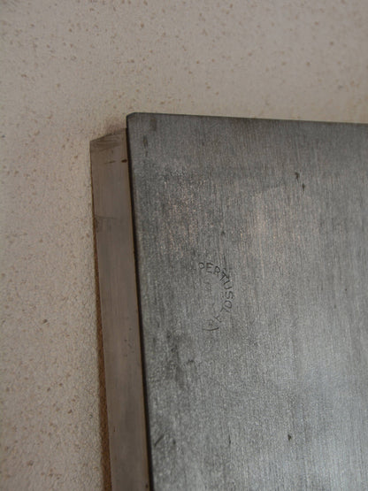 Carved Metal Artwork by The Renowned Italian Sculptor Alberto Viani, Female Nude, 1975 Artwork