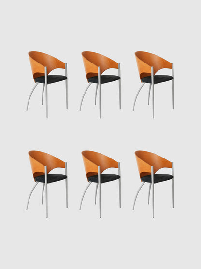 Cattelan Italia Dining Chairs - Set of 6 Dining Chairs