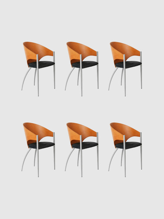 Cattelan Italia Dining Chairs - Set of 6 Dining Chairs