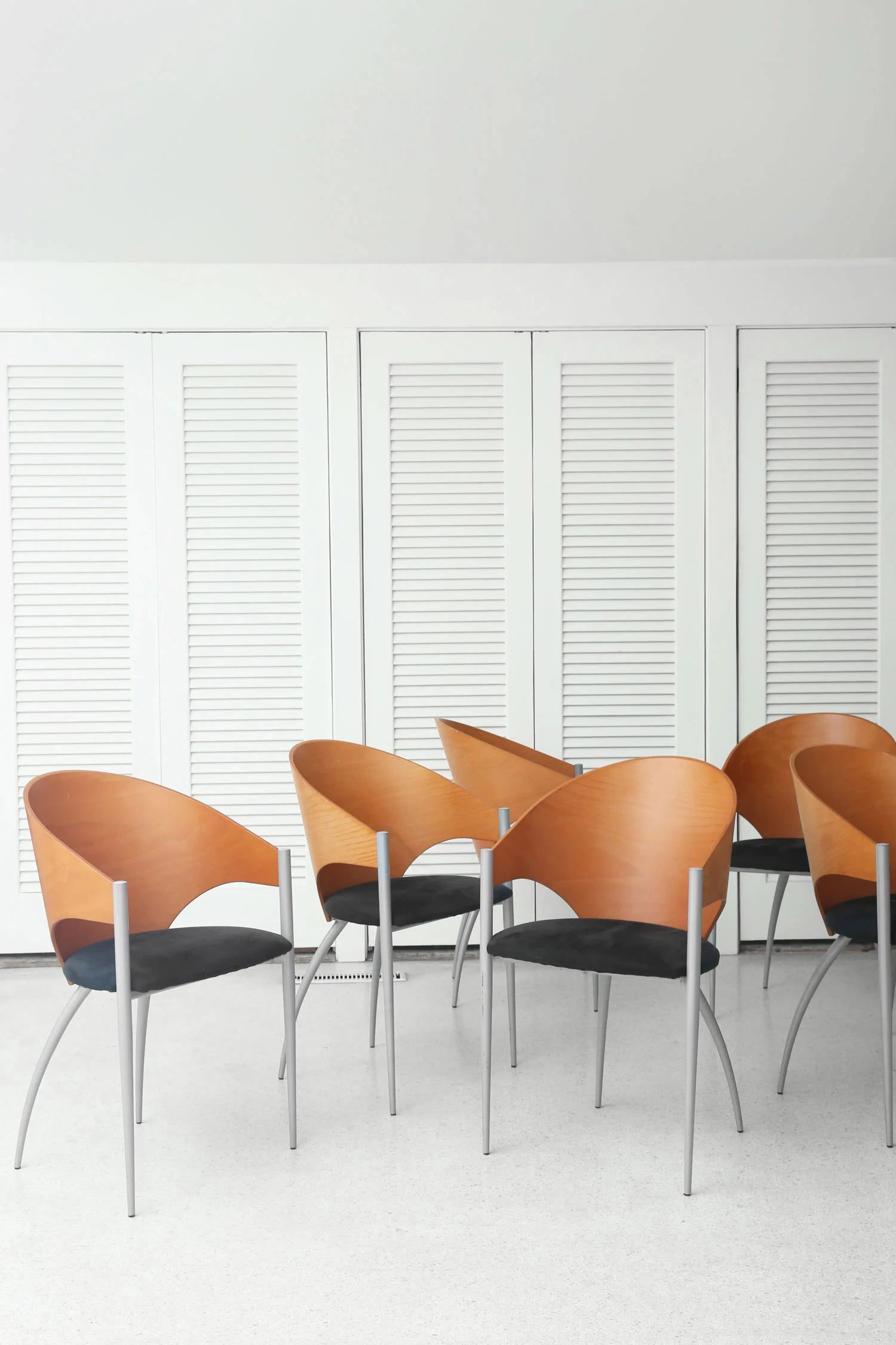 Cattelan Italia Dining Chairs - Set of 6 Dining Chairs