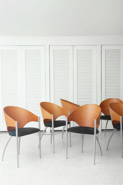 Cattelan Italia Dining Chairs - Set of 6 Dining Chairs