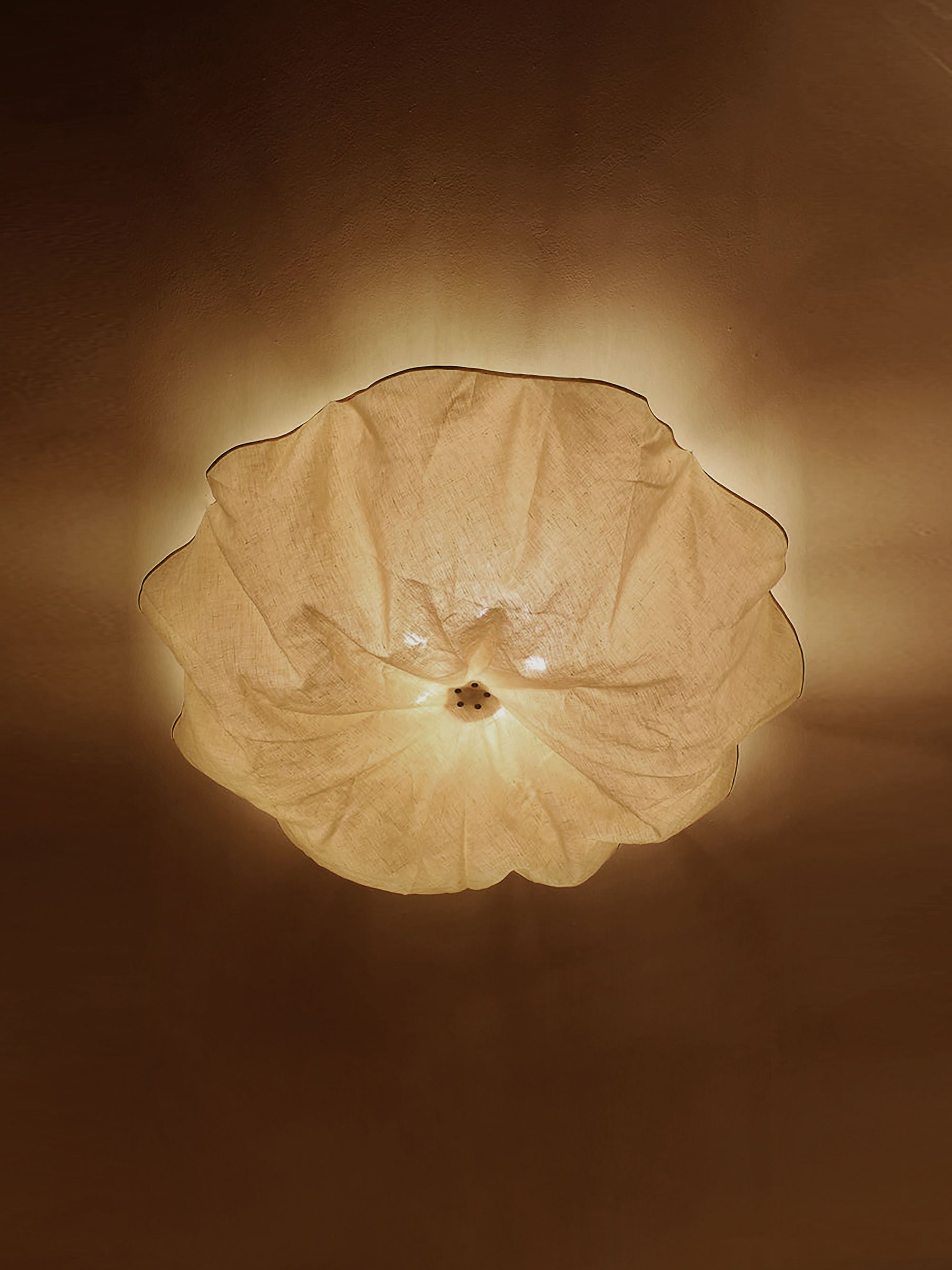 Celestia Ceiling Lamp di Afra & Tobia Scarpa, Flos, 1980's, Flush