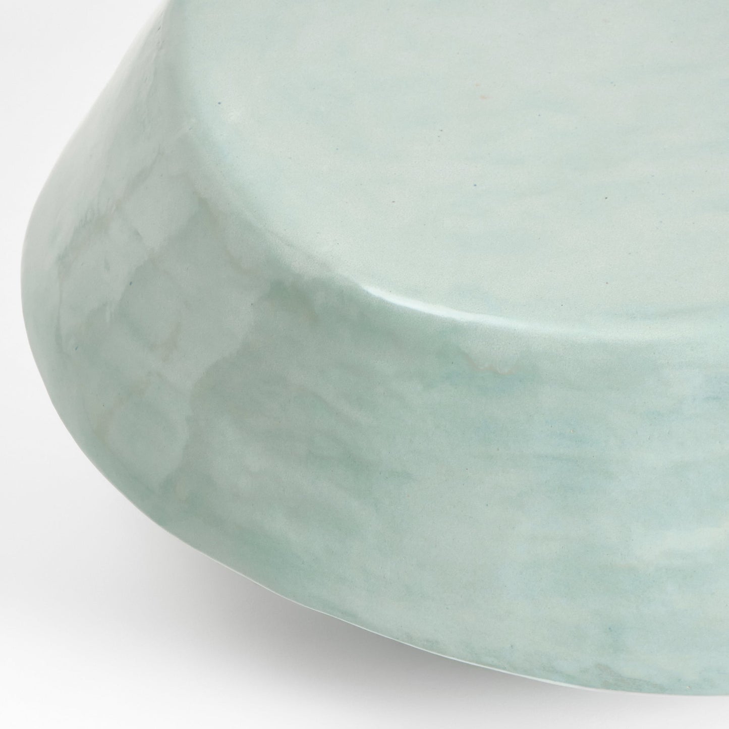 Ceramic Coffee Table in Glacial Green Coffee Tables