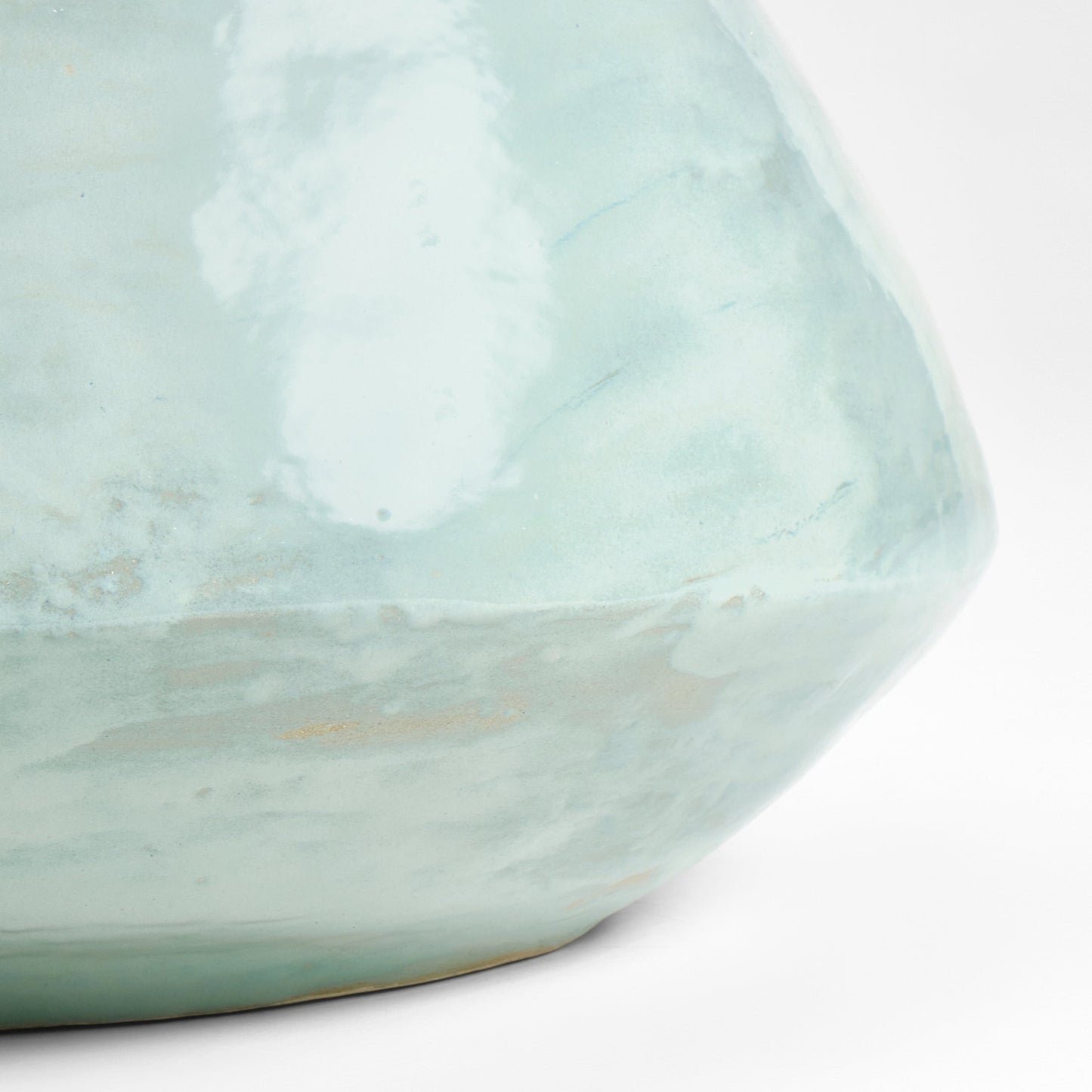 Ceramic Coffee Table in Glacial Green Coffee Tables