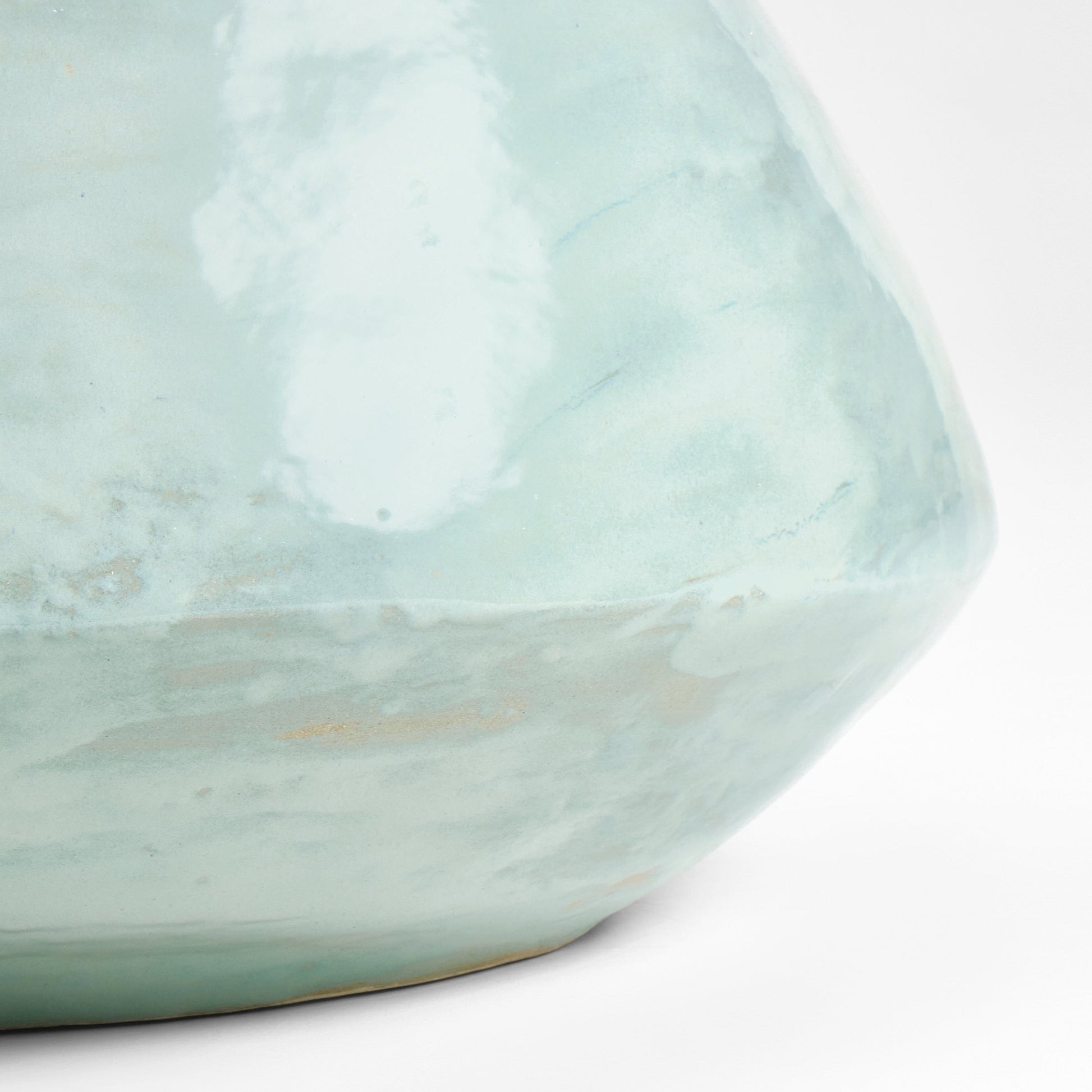 Ceramic Coffee Table in Glacial Green Coffee Tables