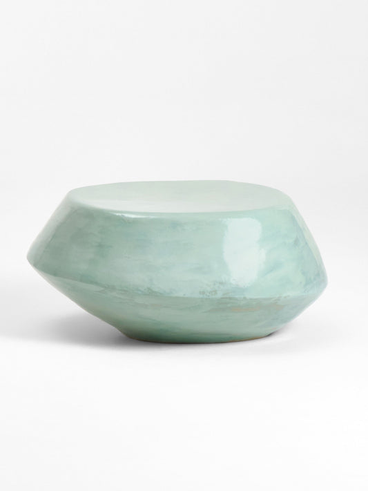 Ceramic Coffee Table in Glacial Green Coffee Tables