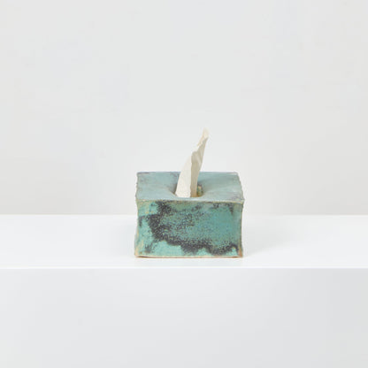 Ceramic Tissue Box in Musgo Tissue Box
