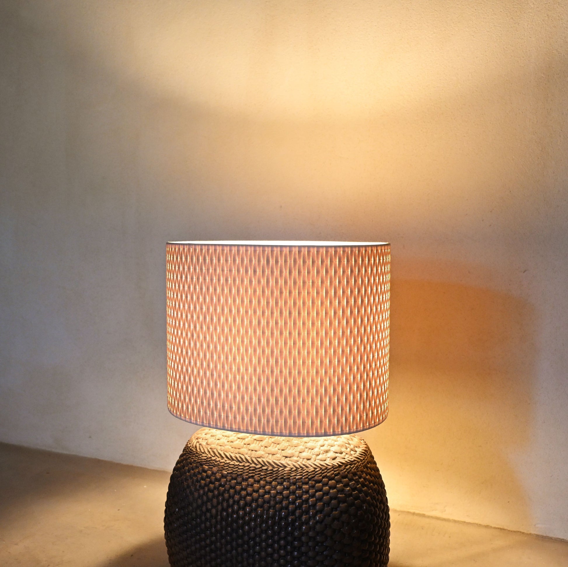 Ceramic Brown Lamp Table Lamps