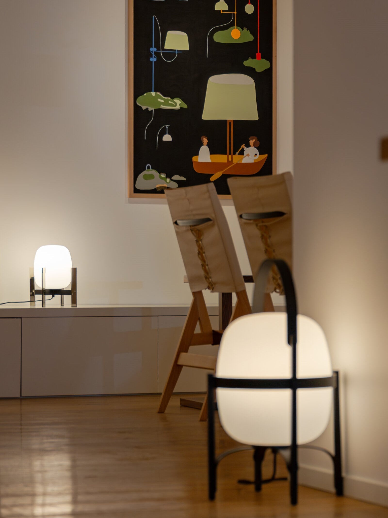Cestita Metalica Table Lamp Table Lamps