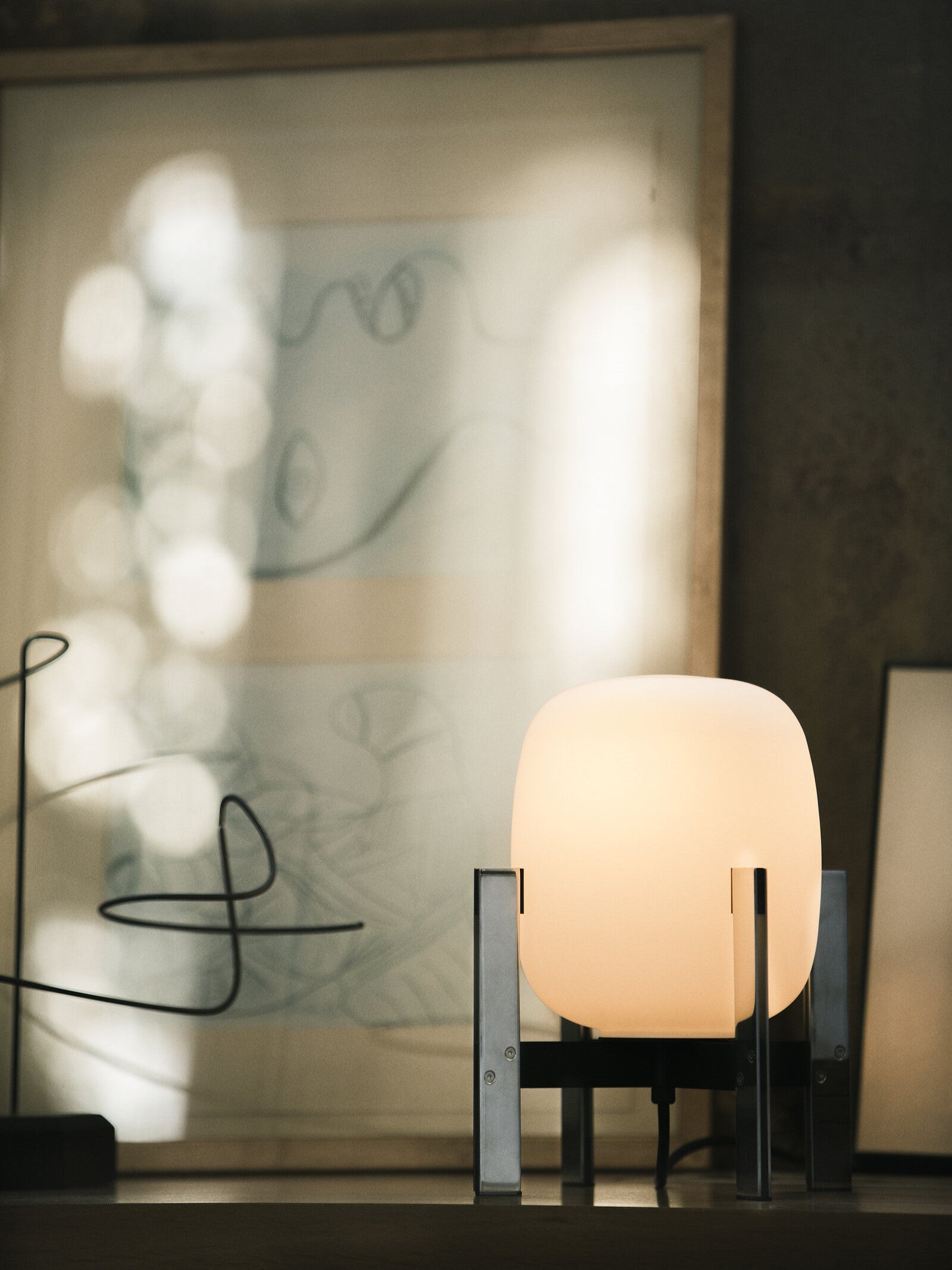 Cestita Metalica Table Lamp Table Lamps