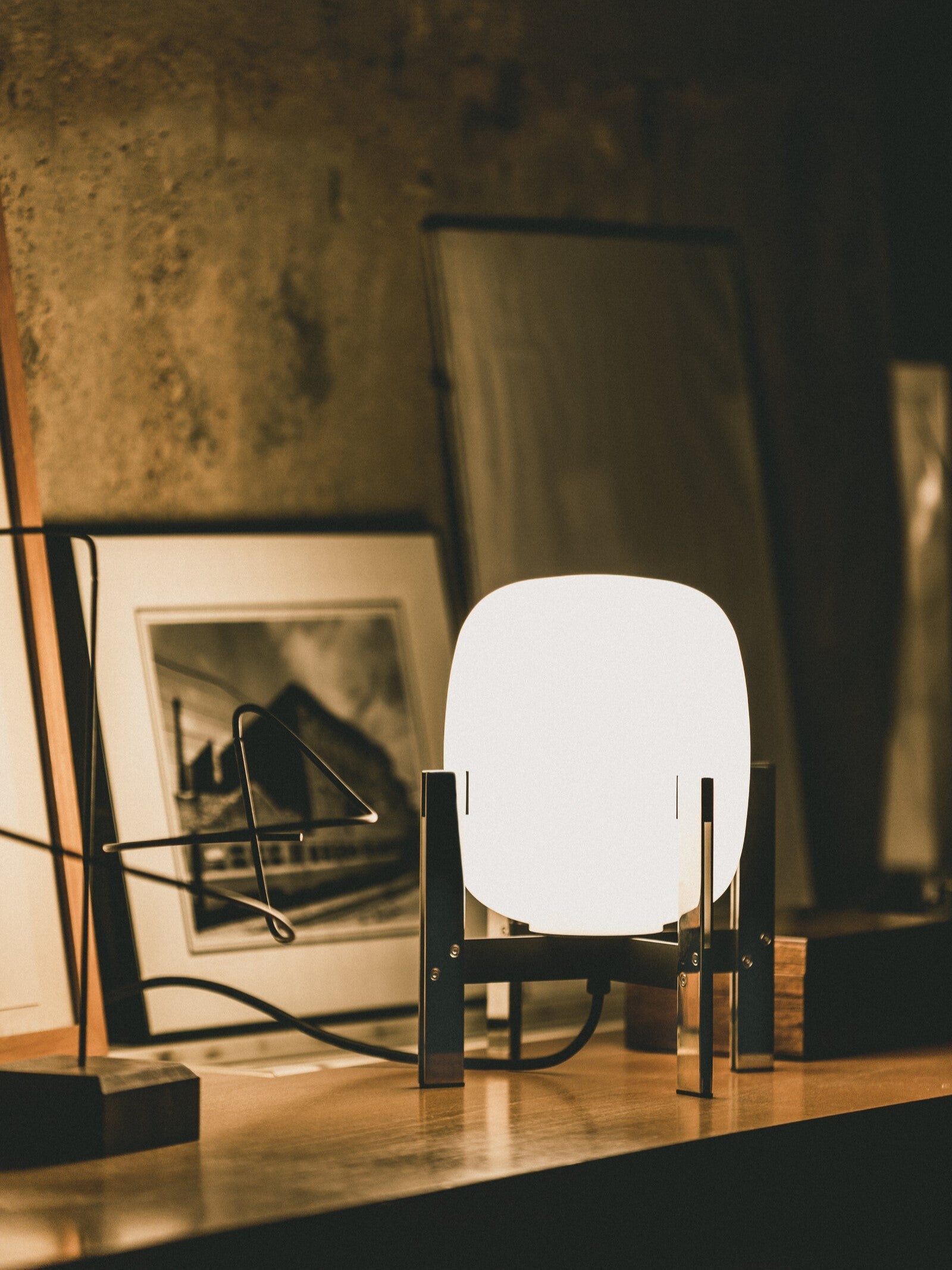 Cestita Metalica Table Lamp Table Lamps