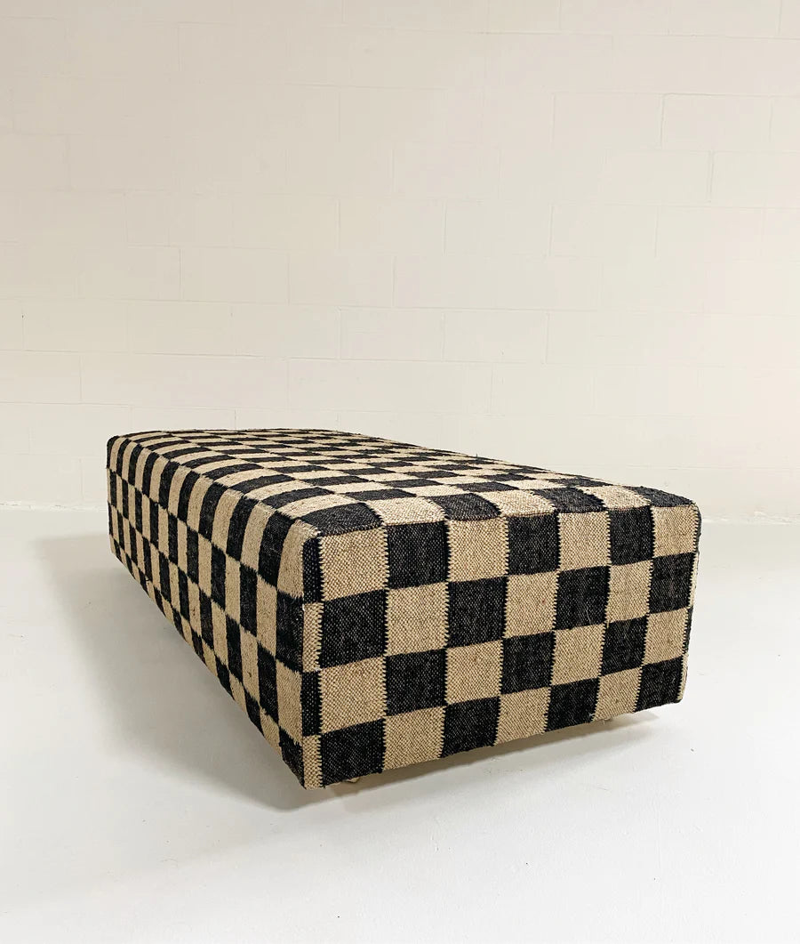 The Forsyth Checkerboard Ottoman