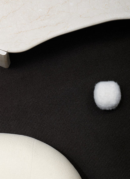 Chocolate Rug in Fino Texture - Carded Wool Rugs