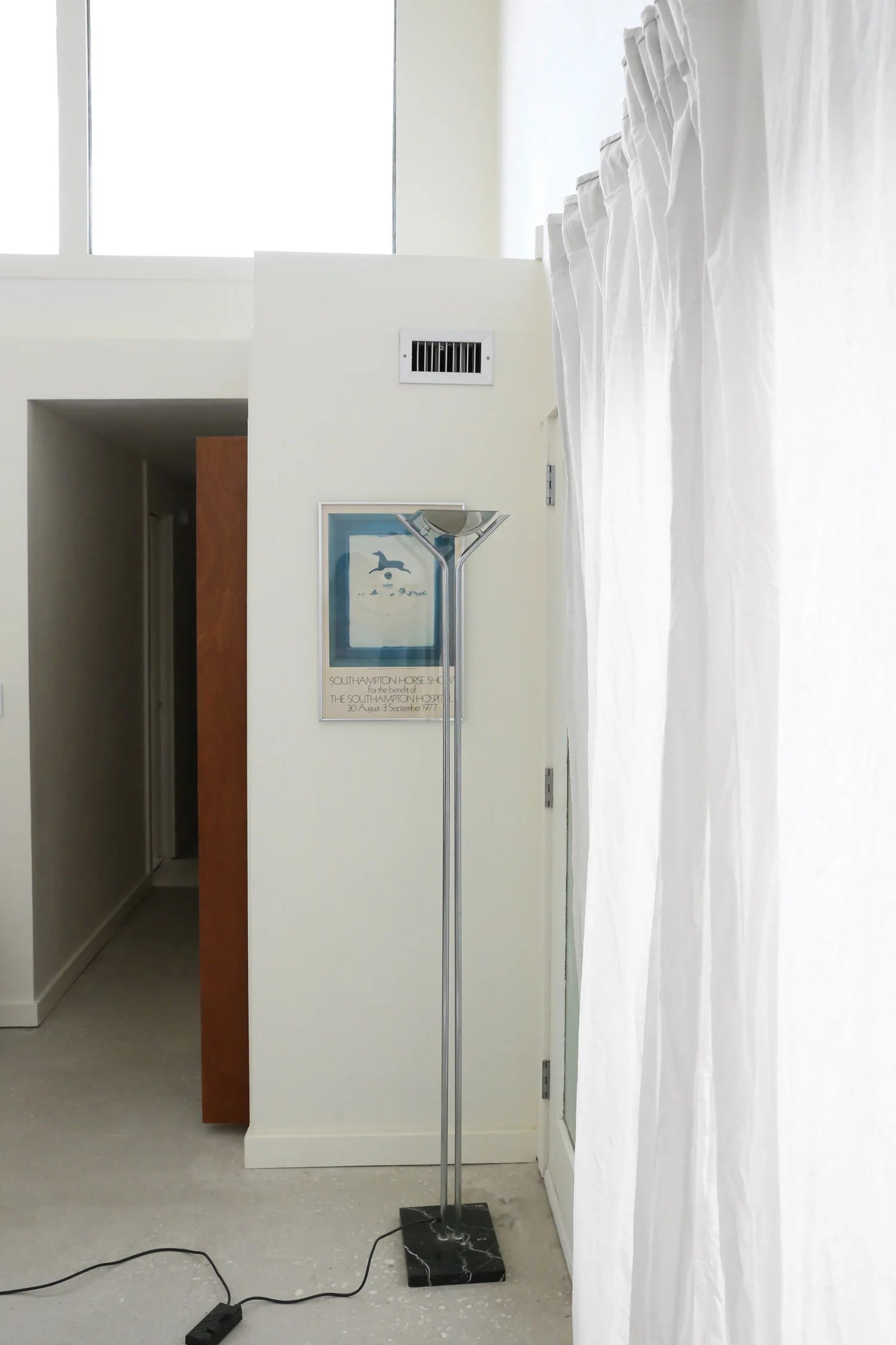 Chrome Italian Floor Lamp Floor Lamps