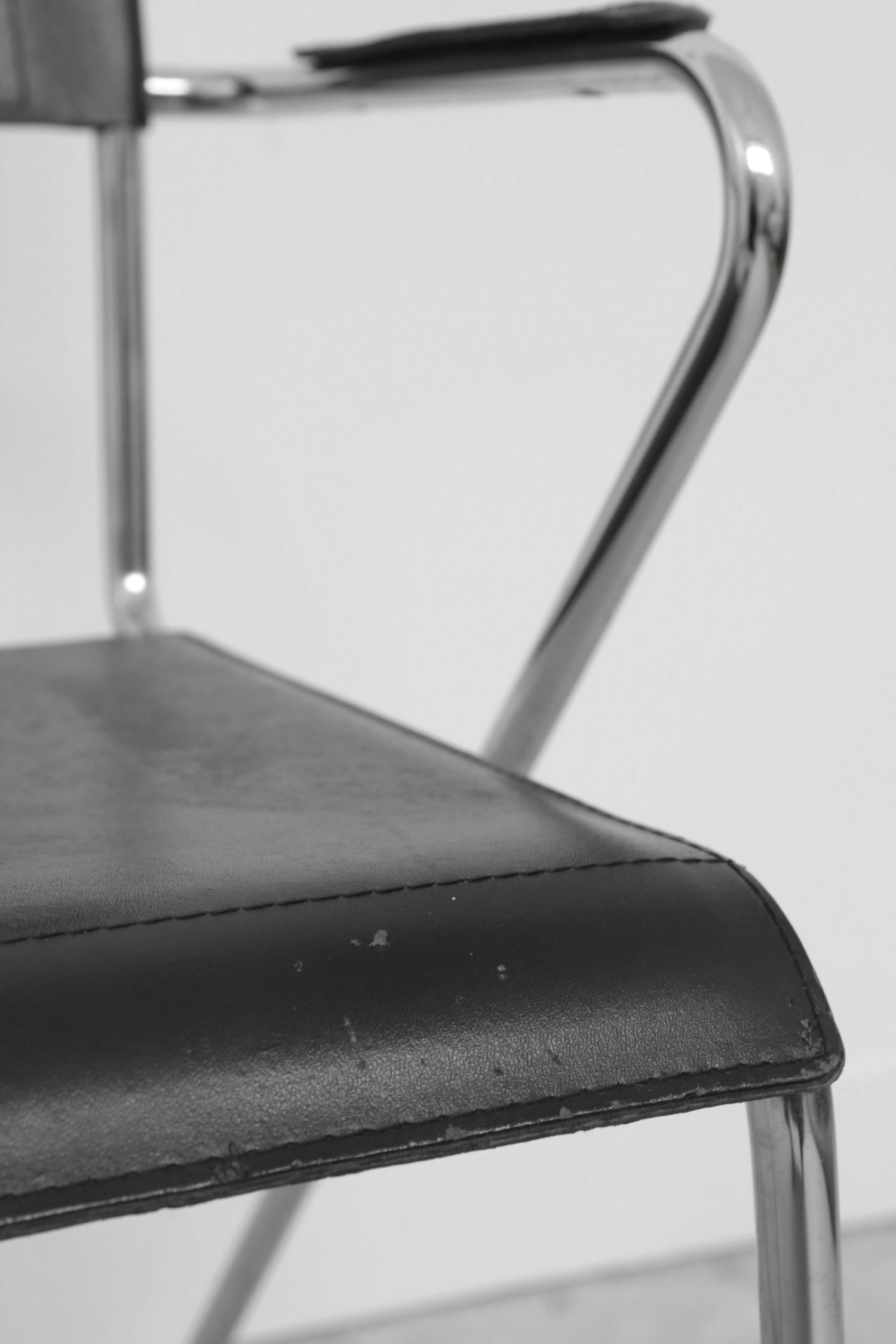 Chrome Tubular Chair Set Chairs