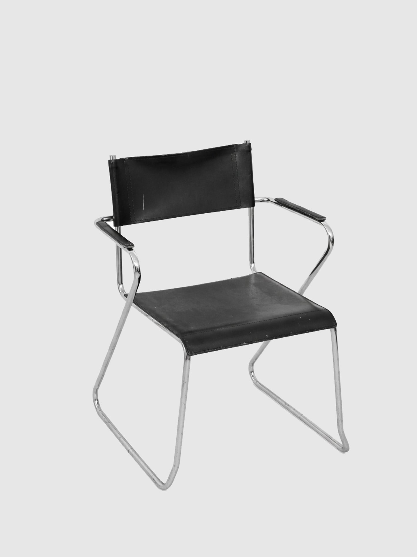 Chrome Tubular Chair Set Chairs