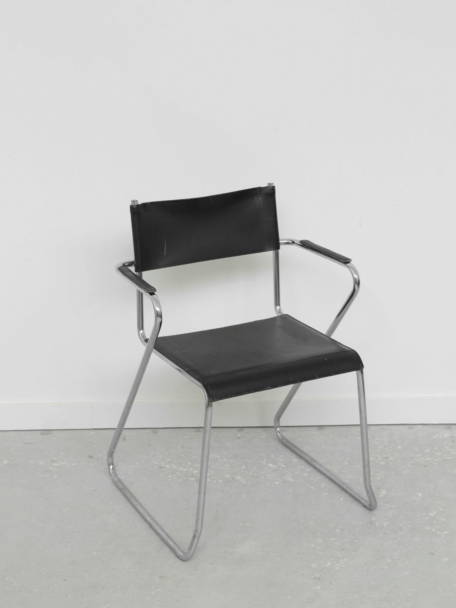 Chrome Tubular Chair Set Chairs