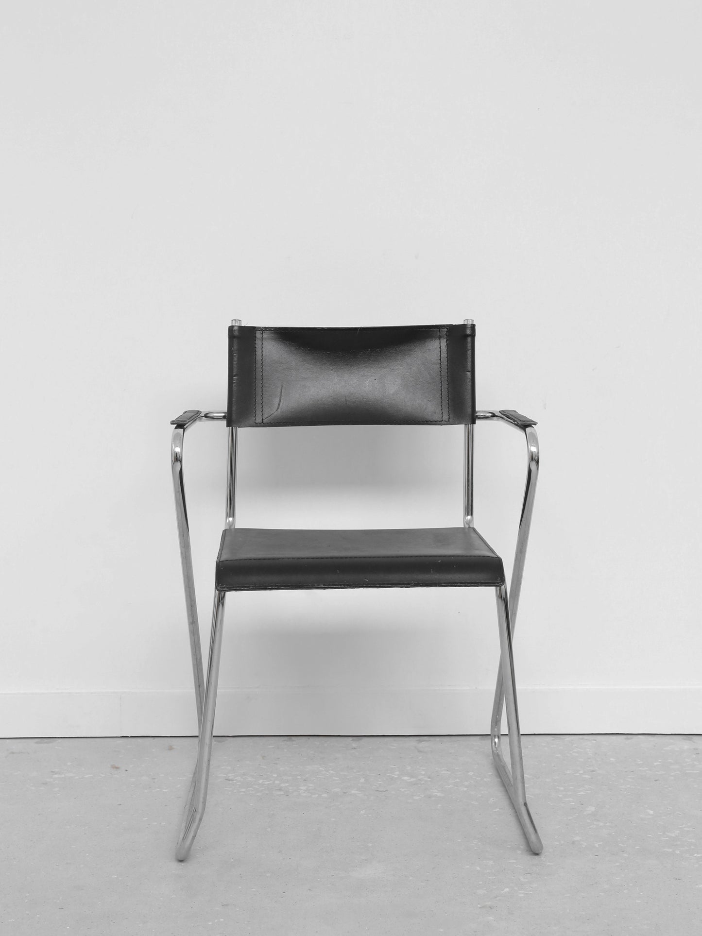 Chrome Tubular Chair Set Chairs