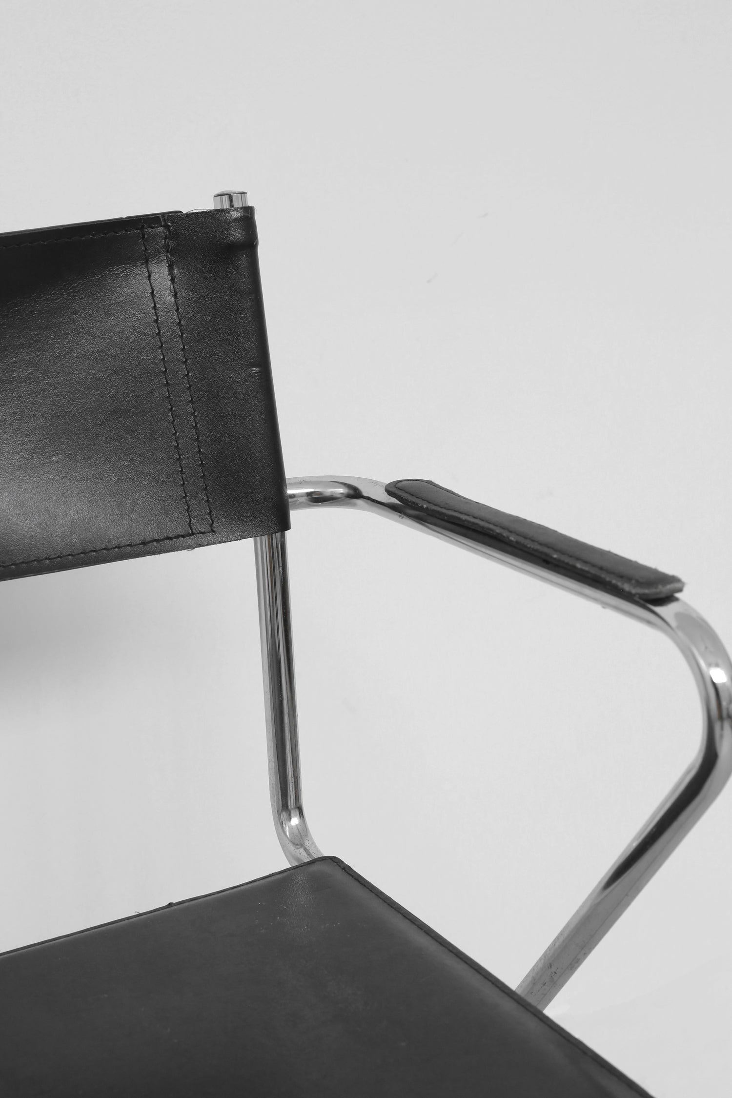 Chrome Tubular Chair Set Chairs