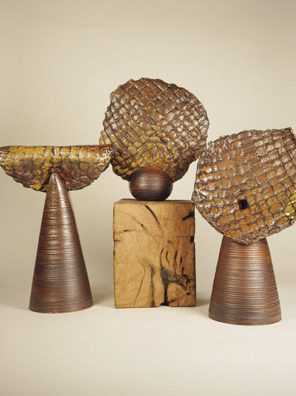 Chu Basket Vase Vases