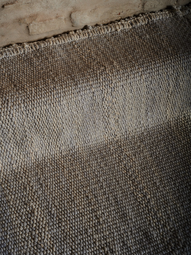 Cielo Rug in Medium Texture  - Carded Wool Rugs