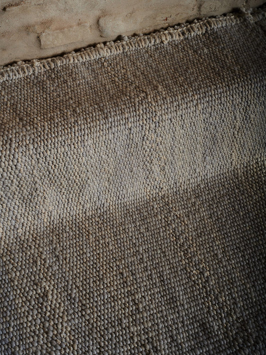 Cielo Rug in Medium Texture  - Carded Wool Rugs