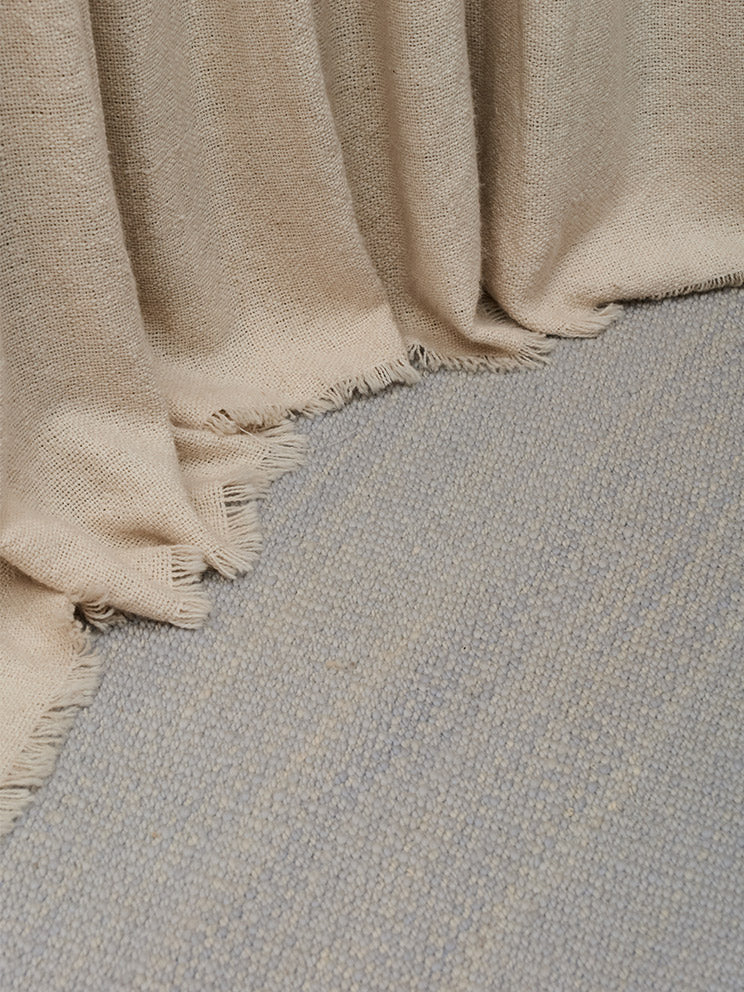 Cielo Rug in Medium Texture  - Carded Wool Rugs